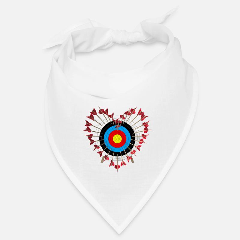Zielscheibe Herzchen Bandana