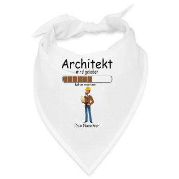 Angehende Architekten Architekturstudent für Baby - Bandana - Weiß - Vorne