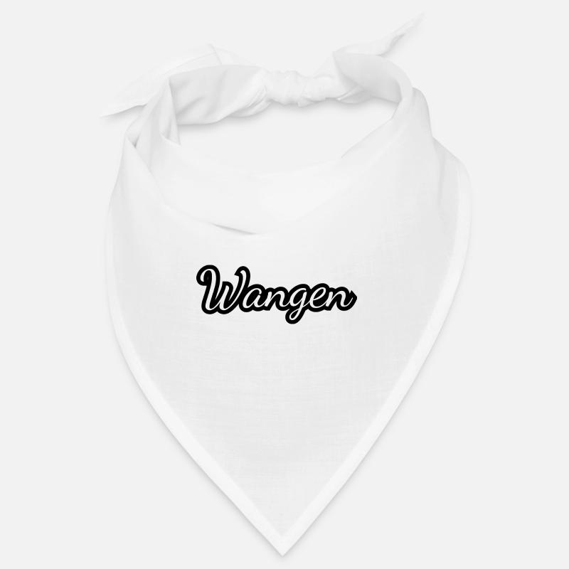 Wangen - Textdesign mit Stadtnamen Bandana