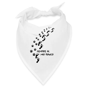 sempre al mio fianco - Bandana - Weiß - Vorne