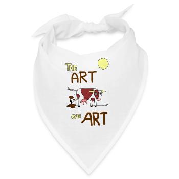 the ART of ART - Bandana - Weiß - Vorne