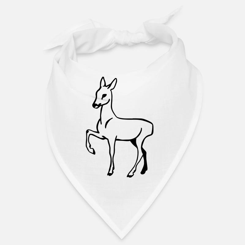 Biche - Bandana - blanc