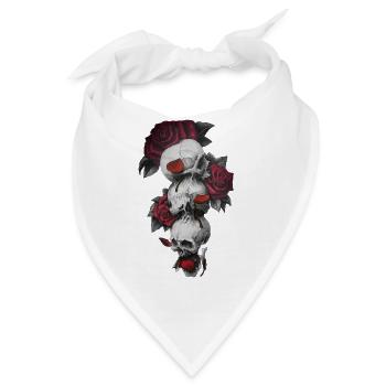 Ich sehe nichts Böses - Bandana - Weiß - Vorne