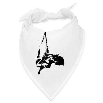 Hanging Sideways - Bandana - Weiß - Vorne