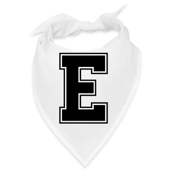 E - Bandana - Weiß - Vorne
