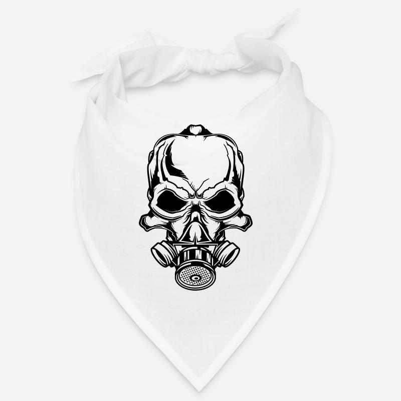 Biohazard Skull Bandana