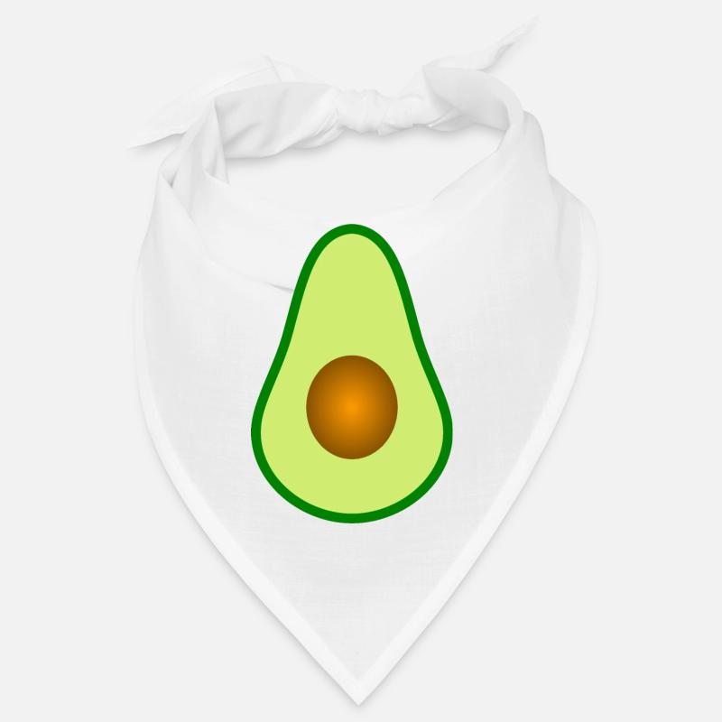 Avocat avec conception de base pour personnaliser Bandana