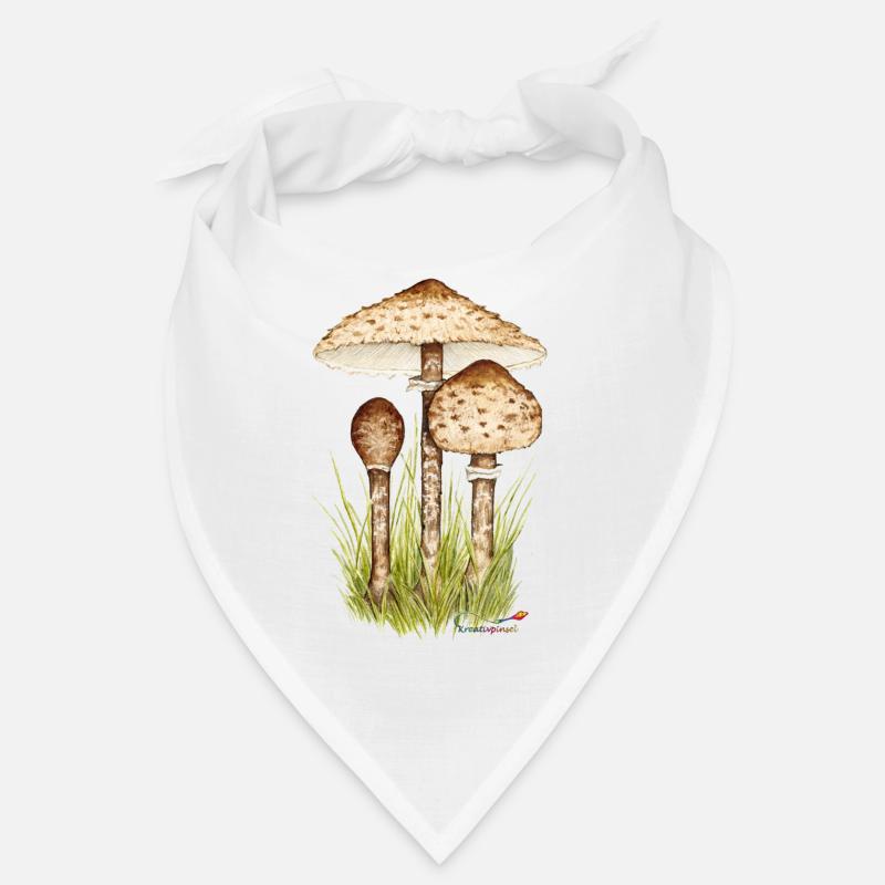 Champignon parasol ou parapluie géant Bandana