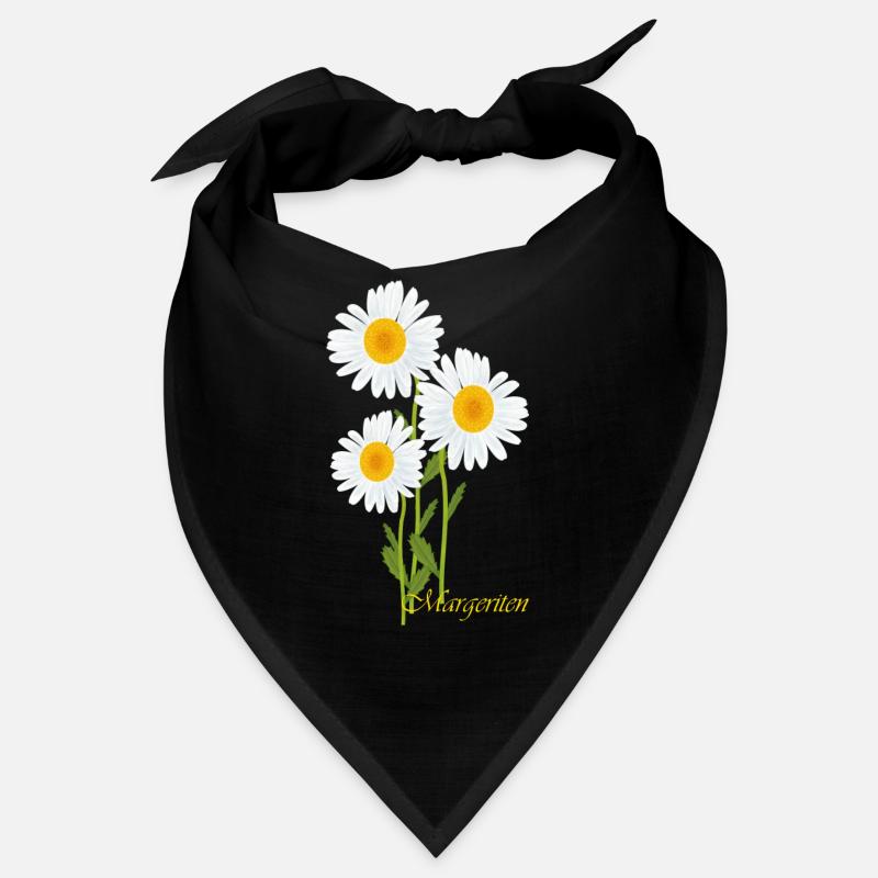 Marguerites, fleurs Bandana