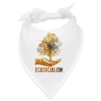 Ökosozialismus - Bandana - Weiß - Vorne