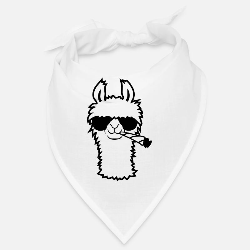 Lama With Joint Bandana