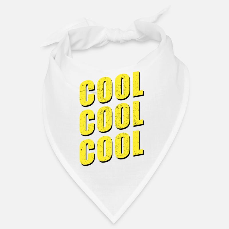 Cool Cool Cool B 99 Brooklyn nine nine Zitat - Bandana - Weiß