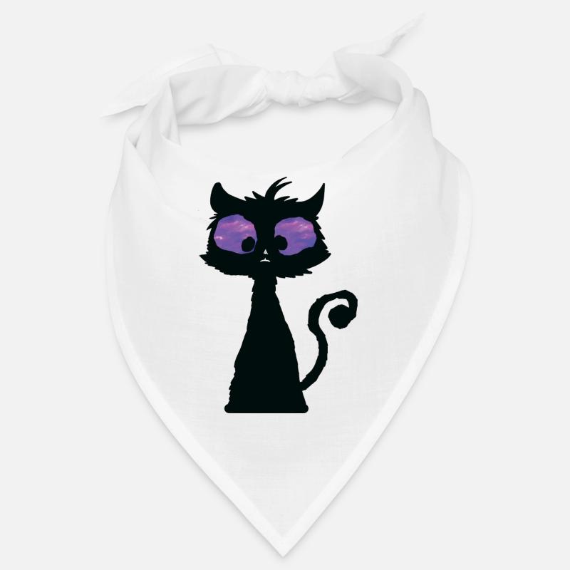 Psychedelic cat Bandana