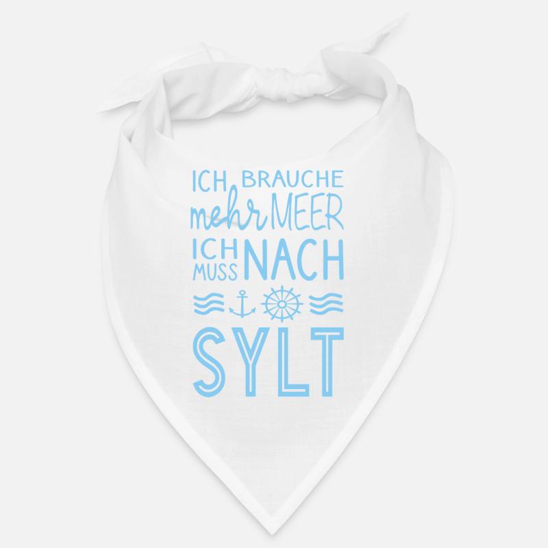 Sylt lustiger Spruch Bandana