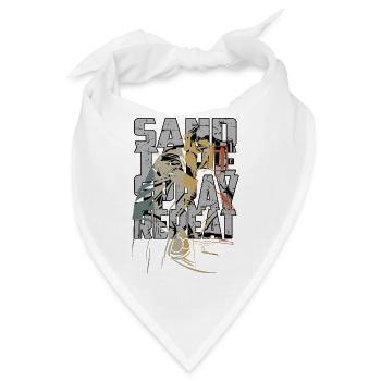 Auto Lackierer - Bandana - Weiß - Vorne