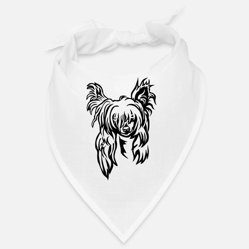 Testa crestata cinese Bandana