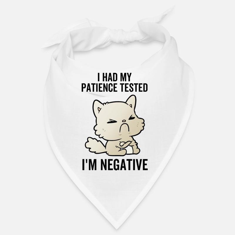 I Had My Patience Tested I'm Negative Bandana