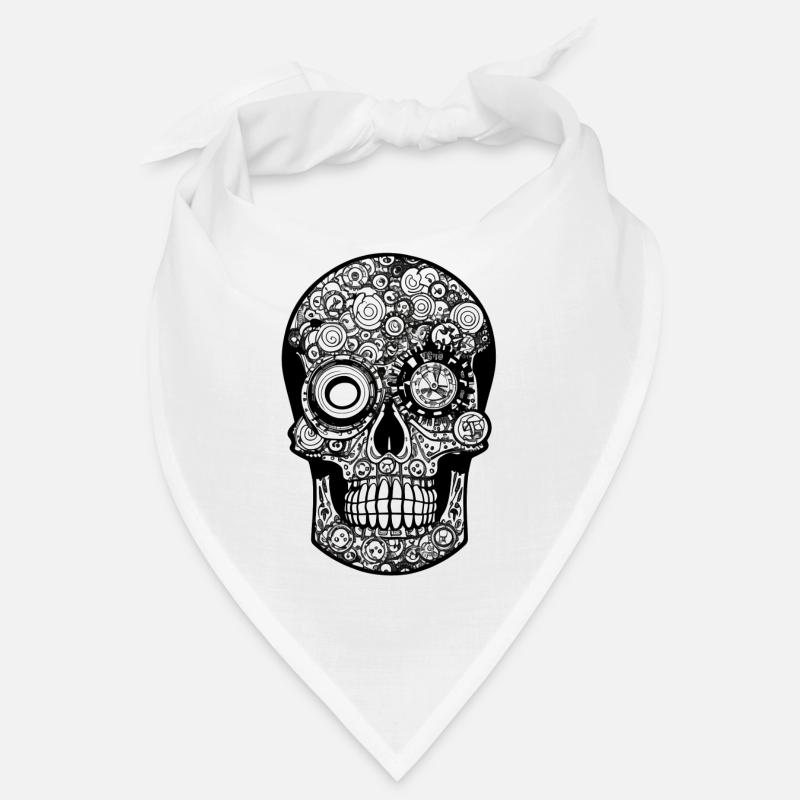Steampunk Crazy Skull Future Fantasy Design Bandana