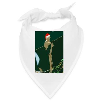Weihnachten Colious - Bandana - Weiß - Vorne