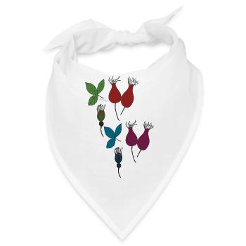 hagebutte Style - Bandana - Weiß - Vorne