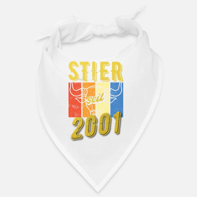 Stier 2001 Geburtstag Sternzeichen Geschenkidee Bandana