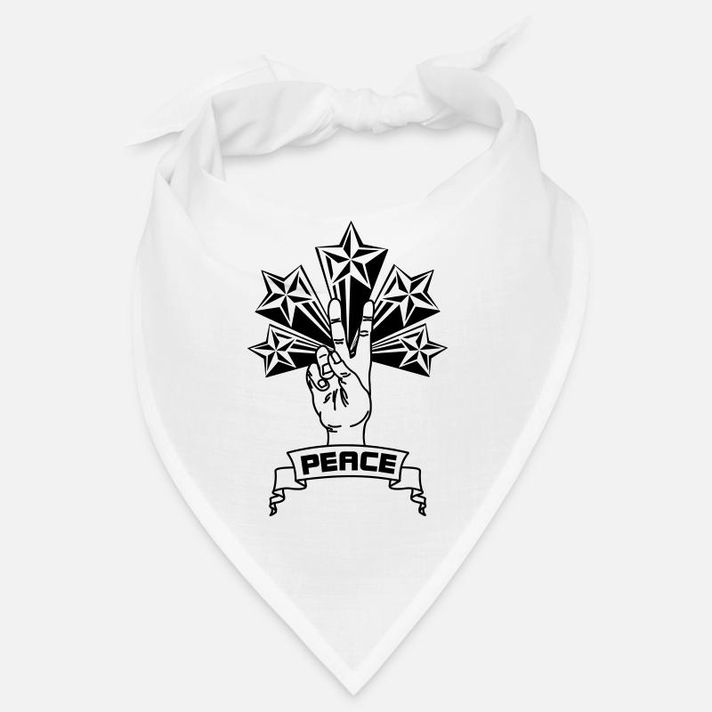 Frieden mit Sternen Bandana