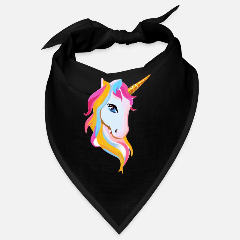 Einhorn Fabeltier Unicorn Mädchen Einhörner Bandana