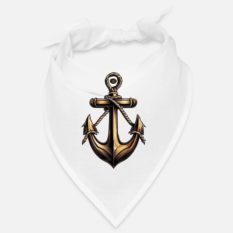 Bronze Anker Motorbootfahrer Segelbootfahrer Bandana