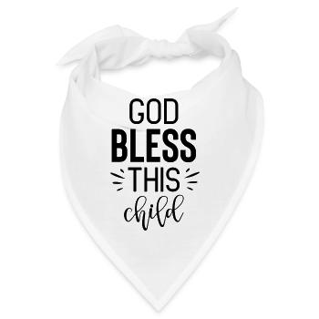 God Bless This Child - Bandana - Weiß - Vorne