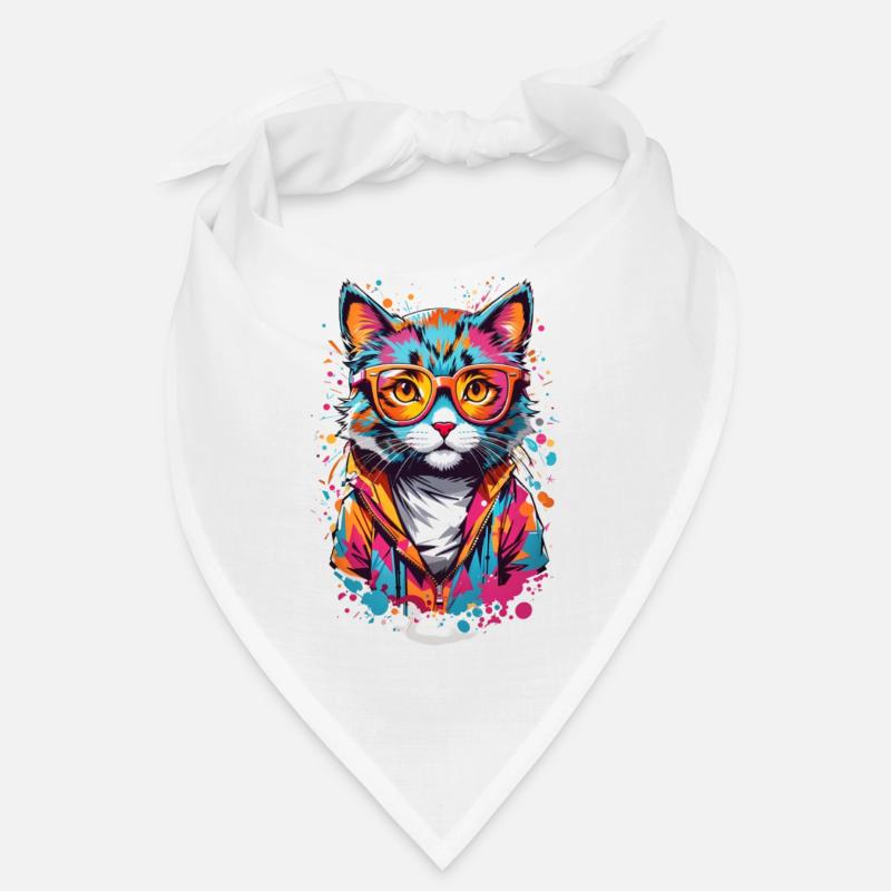 Süße Katze Bandana