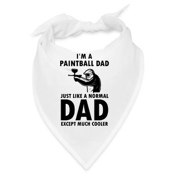 Paintball Airsoft - Bandana - Weiß - Vorne