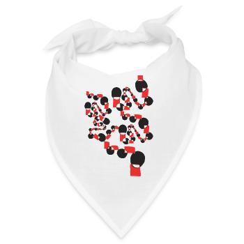 Lengua^n V.T-shirt - Bandana - Weiß - Vorne