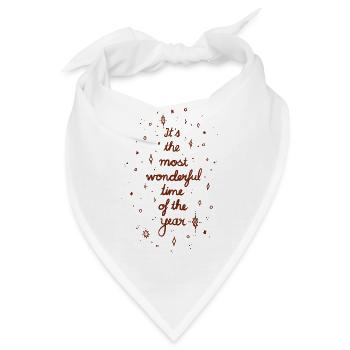 Holiday Season - Bandana - Weiß - Vorne
