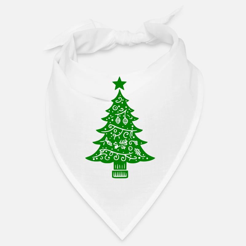 Decorated Christmas Tree Bandana