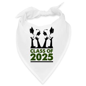 class of 2025 - Bandana - Weiß - Vorne