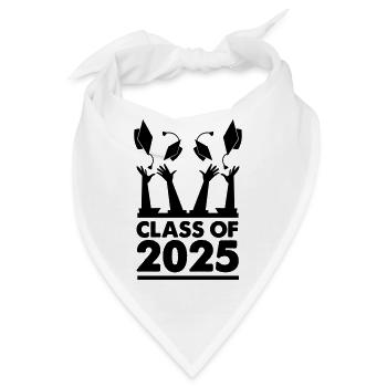 class of 2025 - Bandana - Weiß - Vorne