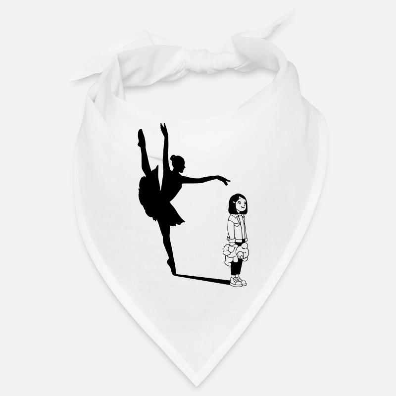 Ballet / Danseuse de ballet / Ballerine - Bandana - blanc