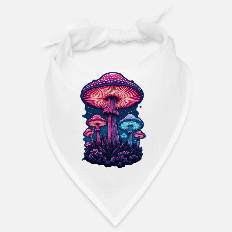 Lebendiger Pilz Bandana