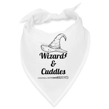 Zauberer Kuscheln - Bandana - Weiß - Vorne