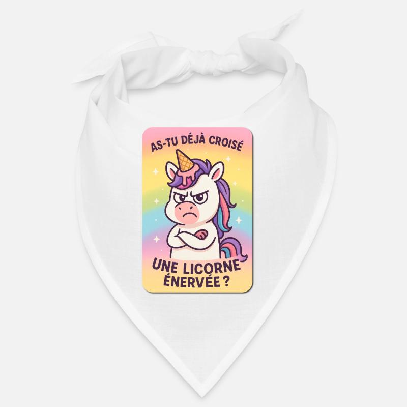 Wütendes Einhorn Bandana