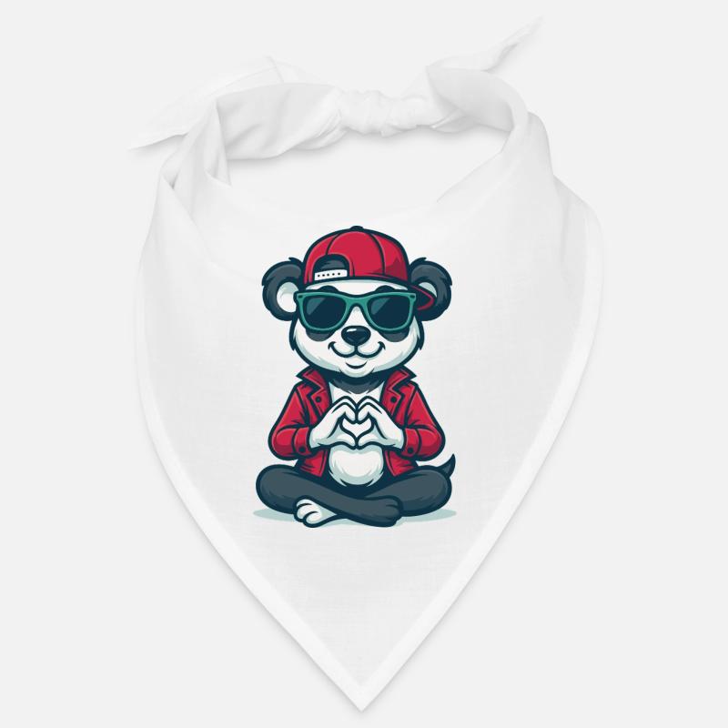 Chill Heart Panda Bandana