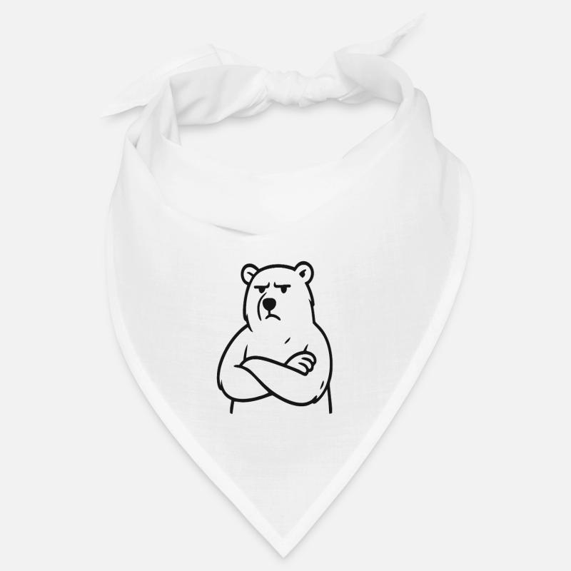 Eisbär - bitte nicht ansprechen. Bandana