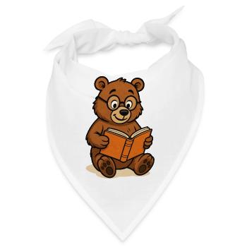 Bär comic buch - Bandana - Weiß - Vorne