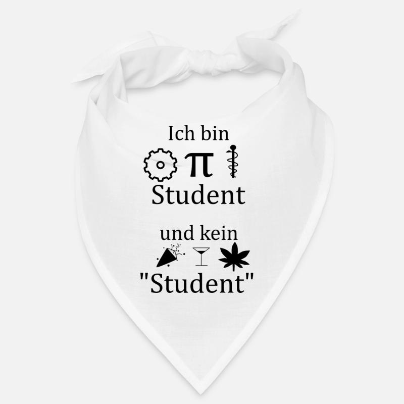 Unispruch "Ich bin MINT Student" Studenten Bandana