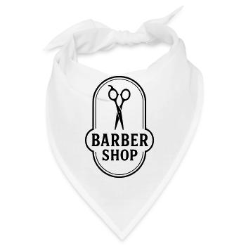 Barbier - Bandana - Weiß - Vorne