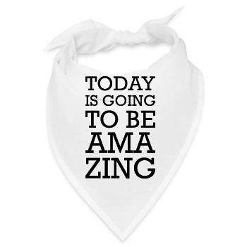 Amazing & Legendary – Statement für HIMYM-Fans - Bandana - Weiß - Vorne