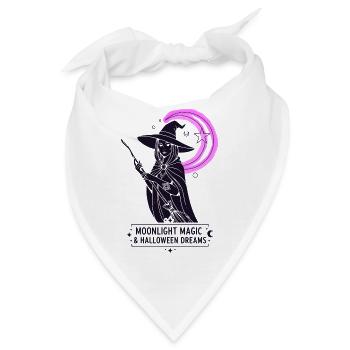 Moonlight Magic & Halloween Dreams - Bandana - Weiß - Vorne