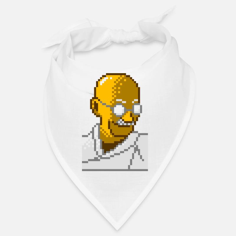 Gandhi pixel 8 bits Bandana