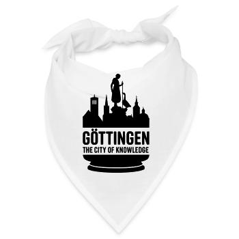 Göttingen Stadt des Wissens - Bandana - Weiß - Vorne