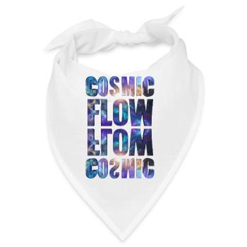 Cosmic Flow – Universe - Bandana - Weiß - Vorne
